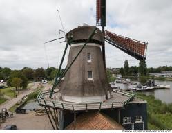 Photo Textures of Building Windmill